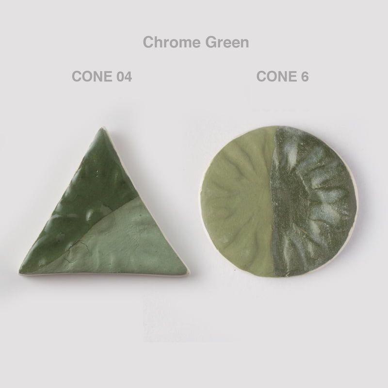 Sara Opaque Underglaze Chrome Green OUG13