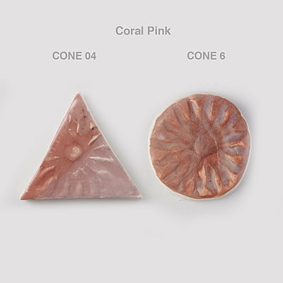 Sara Semi Transparent Underglaze Coral Pink SUG16