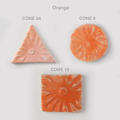 Sara Semi Transparent Underglaze Orange SUG21